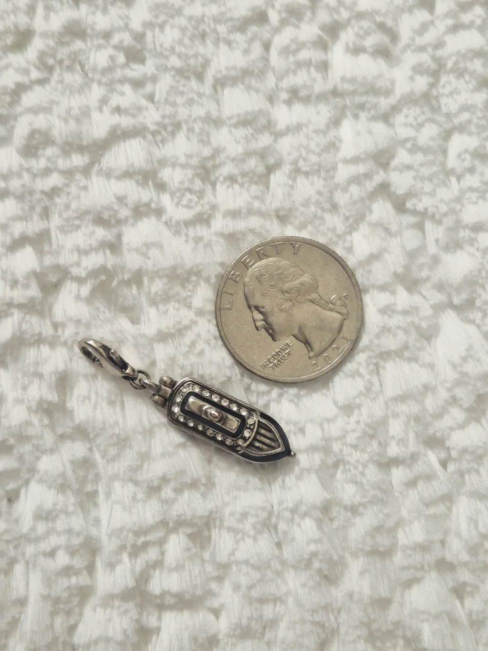 Vintage Brighton "Take Me Away" Cruise Ship Charm - Picture 6 of 10